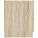 Comodini 2 Pz Rovere Sonoma In Legno Multistrato - Foto miniatura 4