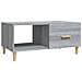 Tavolino Salotto Grigio Sonoma 89,5x50x40 Cm Legno Multistrato - Foto miniatura 1