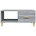 Tavolino Salotto Grigio Sonoma 89,5x50x40 Cm Legno Multistrato - Foto miniatura 5