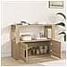 Credenza Rovere Sonoma 80x30x60 Cm In Legno Multistrato - Foto miniatura 3
