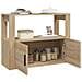 Credenza Rovere Sonoma 80x30x60 Cm In Legno Multistrato - Foto miniatura 7