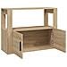 Credenza Rovere Sonoma 80x30x60 Cm In Legno Multistrato - Foto miniatura 9