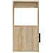 Credenza Rovere Sonoma 80x30x60 Cm In Legno Multistrato - Foto miniatura 10