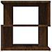 Tavolino Da Salotto Rovere Marrone 40x40x40cm Legno Multistrato - Foto miniatura 3