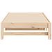 Dormeuse Estraibile 2x (75x190) cm Legno Massello di Pino - Foto miniatura 9