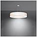 Lampadario Saturno 90 Bianco Sl. 0795 - Minimalista Lampadari Bianco 112x90x90 Cm - Foto miniatura 3