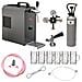 Set Completo - Spillatore Birra Jet 30 Dispenser Birra Macchina Per Birra 1-linea 35 Litri /h Incl. Bicchieri Da Birra Isar 0 3 Litri 6 Pz. Keg Type G - Foto miniatura 6