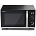 YC-QG204AE-B forno a microonde Superficie piana Microonde con grill 20 L 800 W Nero - Foto miniatura 2