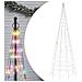 Illuminazione Albero di Natale su Pennone 550LED Colorato 300cm - Foto miniatura 1