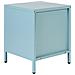 Comodino 2 Cassetti Malavi Metallo Azzurro - Foto miniatura 5