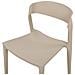 Set Di 2 Sedie Da Pranzo Beige Somers - Foto miniatura 4