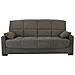 Divano Letto 3 Posti - Tortora - Materasso 17 Cm - 223 X 96 X 103 Cm - Megan - Foto miniatura 1