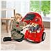 Officina Camion Giocattolo Con Motore E 61 Accessori Per Bambini 3-5 Anni, Ruote E Maniglia, 40x39x47cm, Rosso - Foto miniatura 3