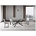 Tavolo allungabile 80x160/244 cm Plaker cemento gambe antracite - Foto miniatura 2
