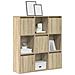Libreria Rovere Sonoma 89x24x101,5 Cm In Legno Multistrato - Foto miniatura 1