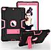 Custodia Per Ipad Mini 4/5 Con Supporto, Resistente Agli Urti, Rosa E Nero - Foto miniatura 1