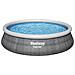 Piscina Fuori Terra - In Giro - 457x107 Cm - Grigio - Include Accessori Coordinati Cb23 - Foto miniatura 5