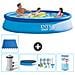 Piscina Fuori Terra - In Giro - 366x76 Cm - Blu - Include Accessori Coordinati A988 - Foto miniatura 1