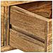 Mobile Porta Tv 120x35x45 Cm Legno Massello Di Mango - Foto miniatura 7