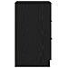 Comodini 2 pezzi Nero Rovere 40x65x65 cm Realizzati in Legno Ingegnerizzato - Foto miniatura 8
