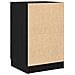Comodini 2 pezzi Nero Rovere 40x65x65 cm Realizzati in Legno Ingegnerizzato - Foto miniatura 9