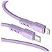 Cavo Di Ricarica E Sincronizzazione Usb-c A Lightning Da 2,4 A, 27 W, 1,8 M, Viola - Foto miniatura 3