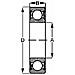 Cuscinetto Radiale A Sfere Mod. 6307-2rs1 - Foto miniatura 2