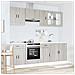Set Mobili da Cucina 8 pz Kalmar Grigio Sonoma in Truciolato - Foto miniatura 3