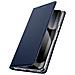 Custodia A Libro Per Google Pixel 10 Pro Xl Con Portacarte Serie Skin Pro, Blu Notte - Foto miniatura 1