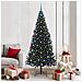 Albero di Natale con 300 LED con supporto Nero 210 cm PVC - Foto miniatura 2