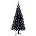 Albero di Natale con 300 LED con supporto Nero 210 cm PVC - Foto miniatura 4