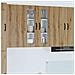 Pensile cucina con porta Rovere artigianale 60 x 31 x 80 cm - Foto miniatura 2