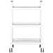 Carrello cosmetico HS05 bianco - Foto miniatura 2
