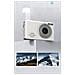 Fotocamera Digitale 4k 64mp Con Zoom 18x - Fotocamera Da Viaggio Per Selfie Entry-level White - Foto miniatura 2