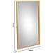 Specchio Da Parete Rettangolare 68x103x03h Cm - Foto miniatura 3