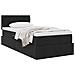 Letto con Contenitore con materasso Nero 90 x 190 cm Velluto - Foto miniatura 3