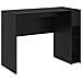 Scrivania Rovere Nero 109 x 50 x 78 cm Legno multistrato - Foto miniatura 1