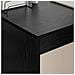 Scrivania Rovere Nero 109 x 50 x 78 cm Legno multistrato - Foto miniatura 4