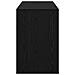 Scrivania Rovere Nero 109 x 50 x 78 cm Legno multistrato - Foto miniatura 6