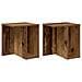 Tavolino 2 pcs Legno vecchio 37 x 32 x 40 cm Legno multistrato - Foto miniatura 1