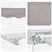 Tenda retrattile manuale Grigio chiaro 3 x 2,5 m - Foto miniatura 6