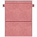 Divano Letto Pieghevole Rosa 152 x 86,5 x 60 cm Tessuto - Foto miniatura 3