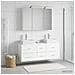 Set di mobili per il bagno 4 pcs Bianco - Foto miniatura 2
