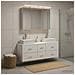 Set di mobili per il bagno 4 pcs Bianco - Foto miniatura 4