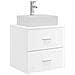 Set di mobili per il bagno 4 pcs Bianco - Foto miniatura 5