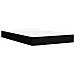 Letto box spring con materasso Nero 120 x 200 cm Tessuto - Foto miniatura 7