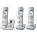 Cordless KX-TG6823GS Display 1.8" DECT + Vivavoce colore Argento - Foto miniatura 1