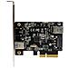 Scheda USB 3.1 a 2-porte (10Gbps) - USB-A, 1x esterna, 1x interna - PCIe - Foto miniatura 2
