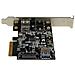 Scheda USB 3.1 a 2-porte (10Gbps) - USB-A, 1x esterna, 1x interna - PCIe - Foto miniatura 3