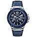 Orologio Guess Rigor Uomo Bronzo Quadrante Quarzo Cinturino In Pelle - Foto miniatura 1